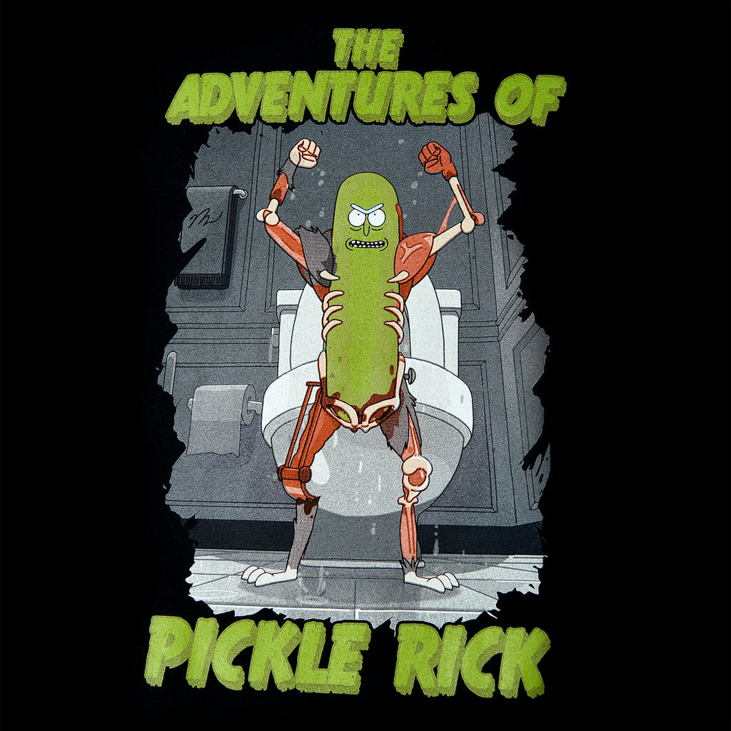 Produktbild Rick and Morty - Adventures of Pickle Rick T-Shirt schwarz