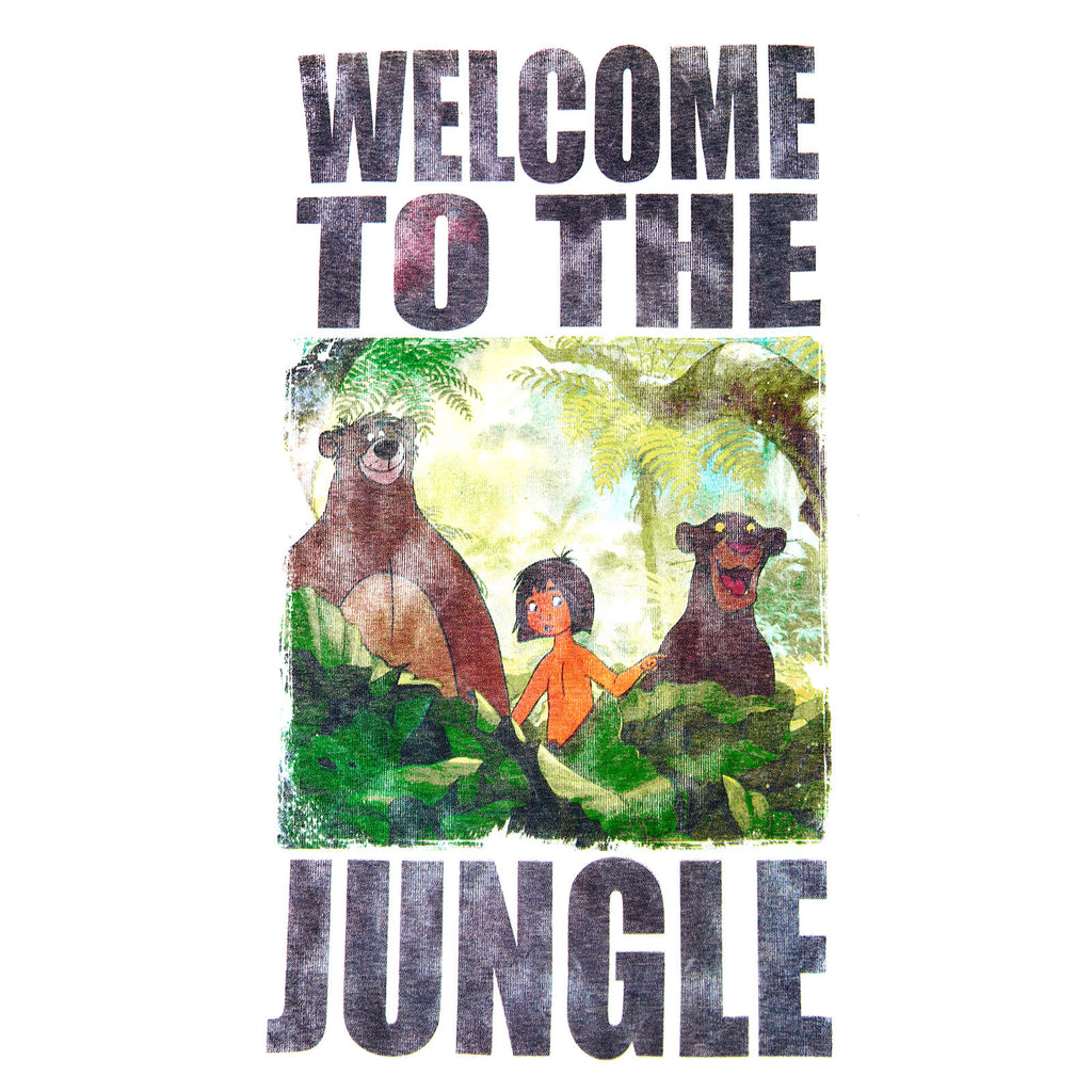 Produktbild Dschungelbuch - Welcome to the Jungle T-Shirt weiß