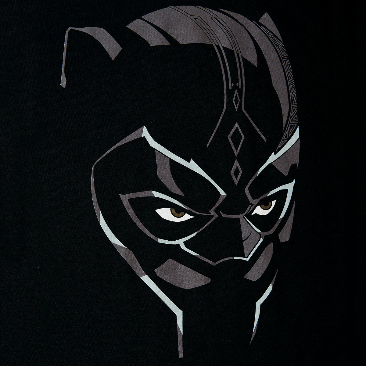 Product image Black Panther - Mask T-Shirt Black