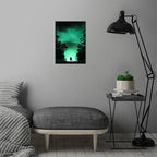 Produktbild Kokiri Wald Metall Poster für Zelda Fans