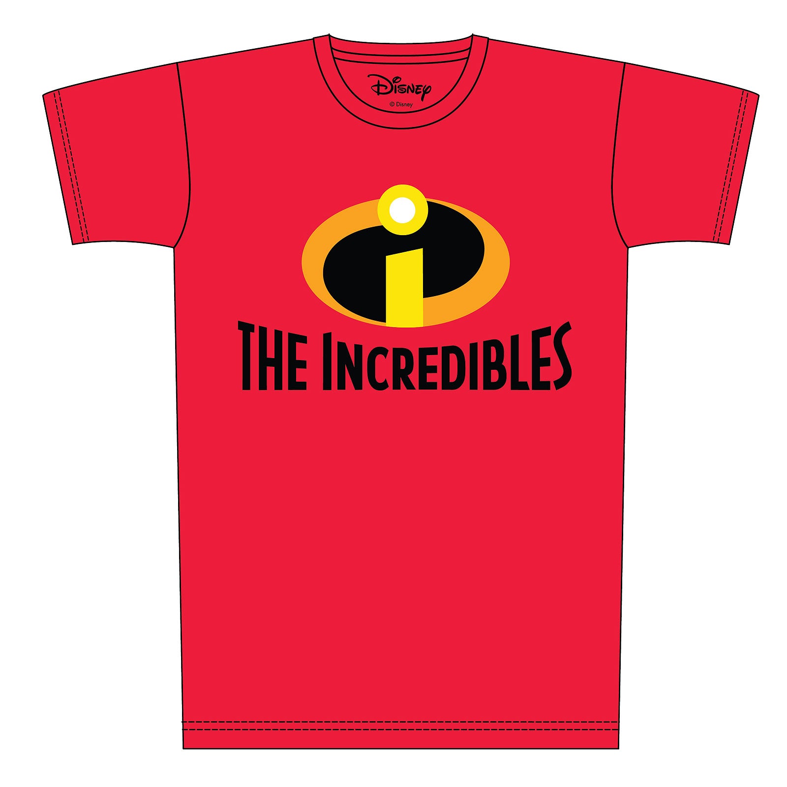 Produktbild The Incredibles - Logo T-Shirt rot