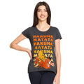 Produktbild König der Löwen - No Worries T-Shirt Damen grau