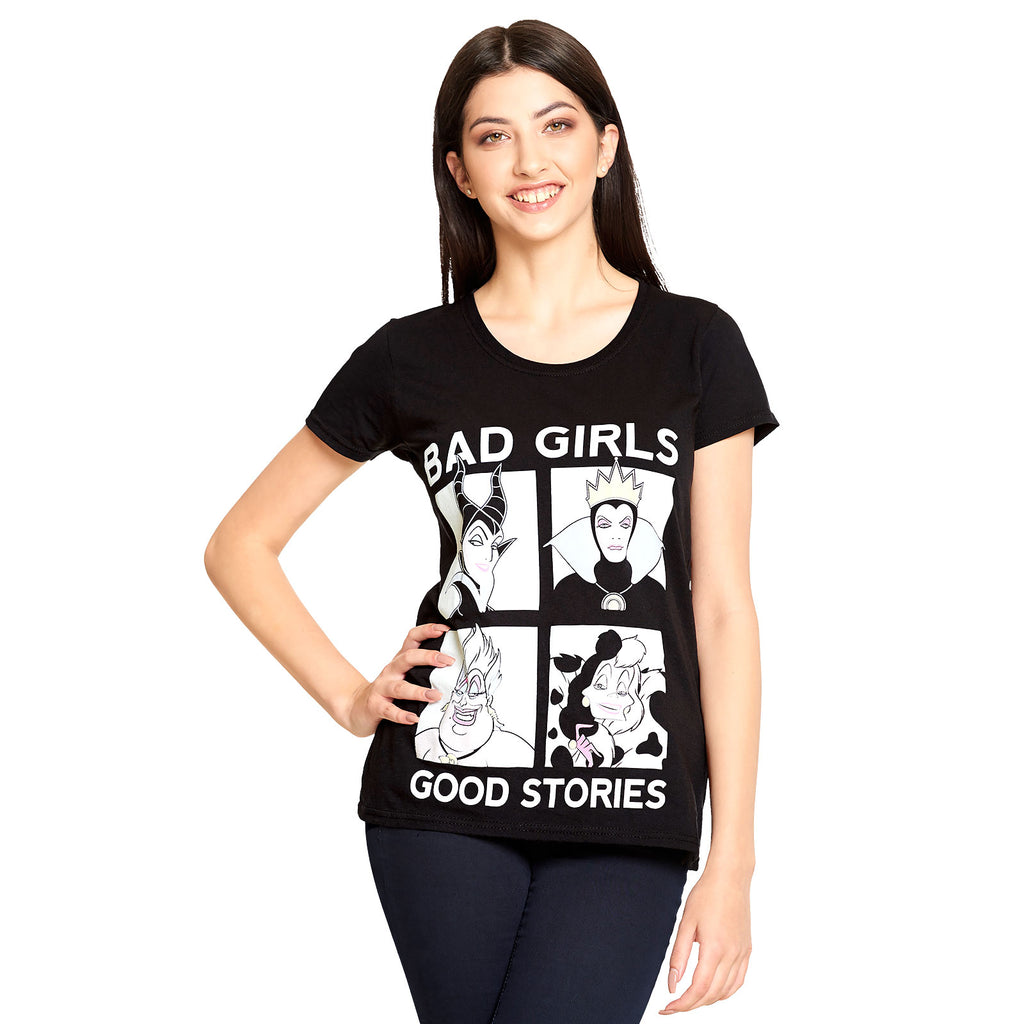 Produktbild Disney - Villains Bad Girls T-Shirt Damen Loose Fit schwarz