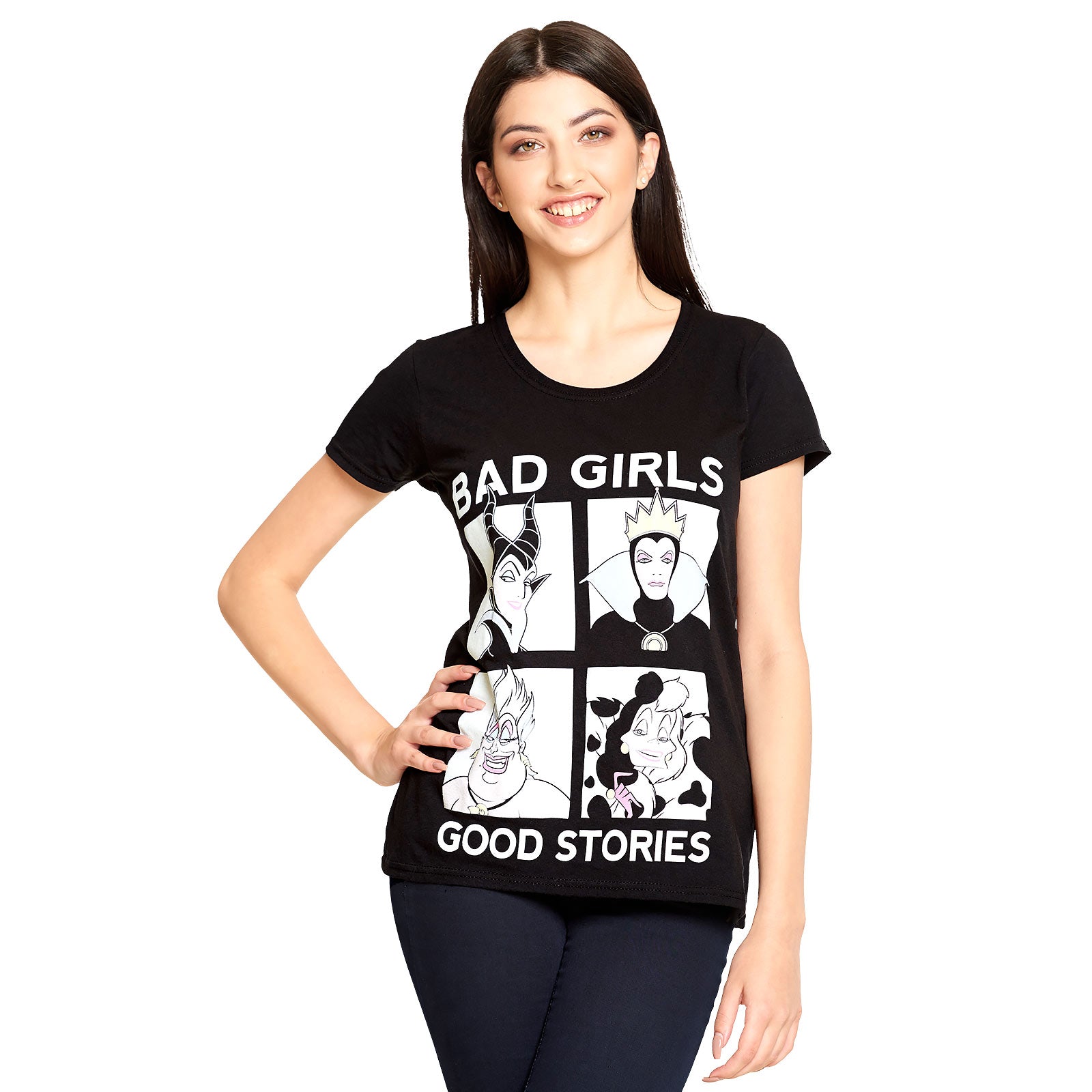 Produktbild Disney - Villains Bad Girls T-Shirt Damen Loose Fit schwarz