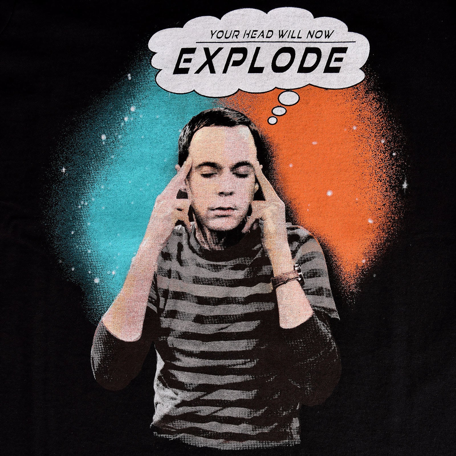 Produktbild Big Bang Theory - Sheldon Explode T-Shirt Damen schwarz