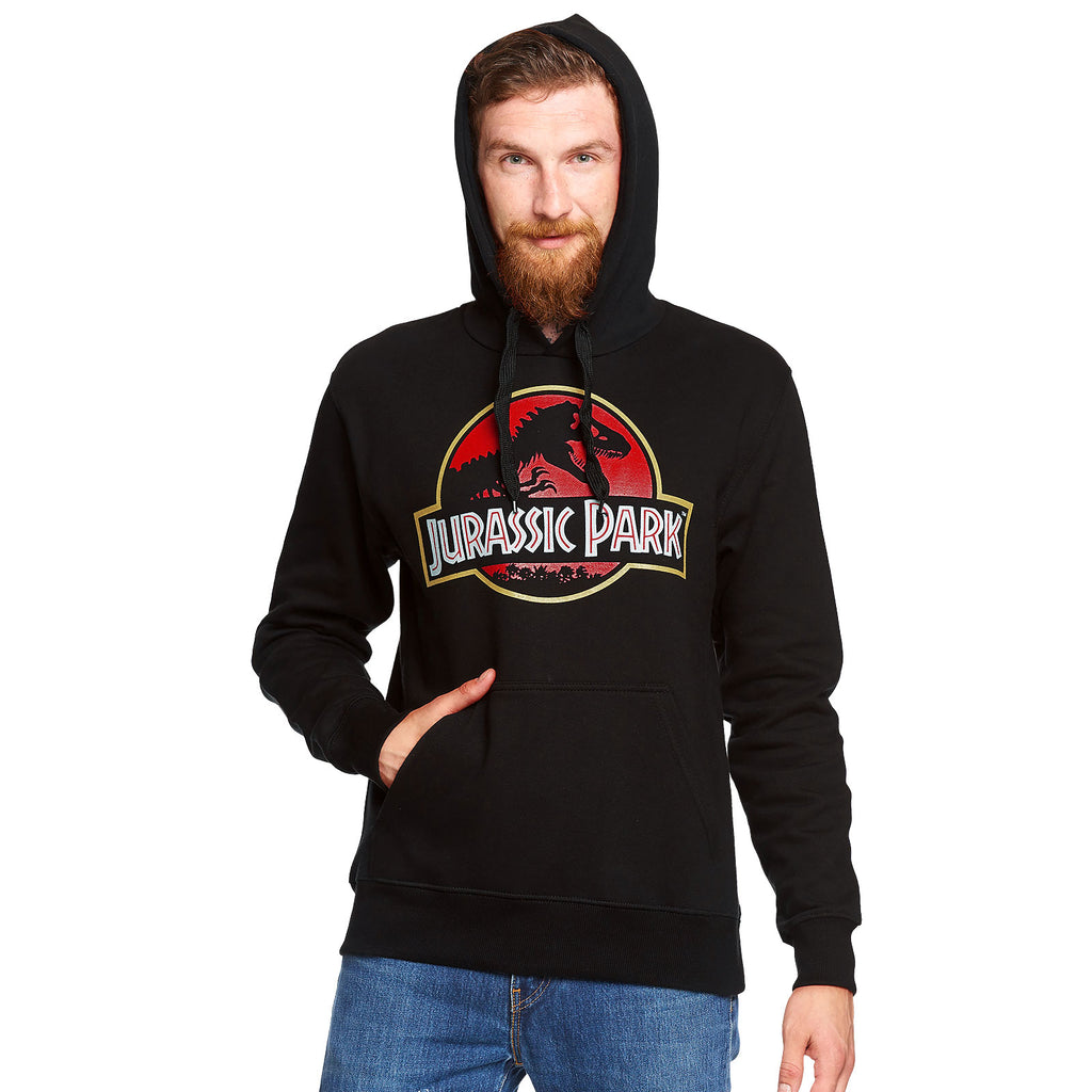 Produktbild Jurassic Park - Movie Logo Hoodie schwarz