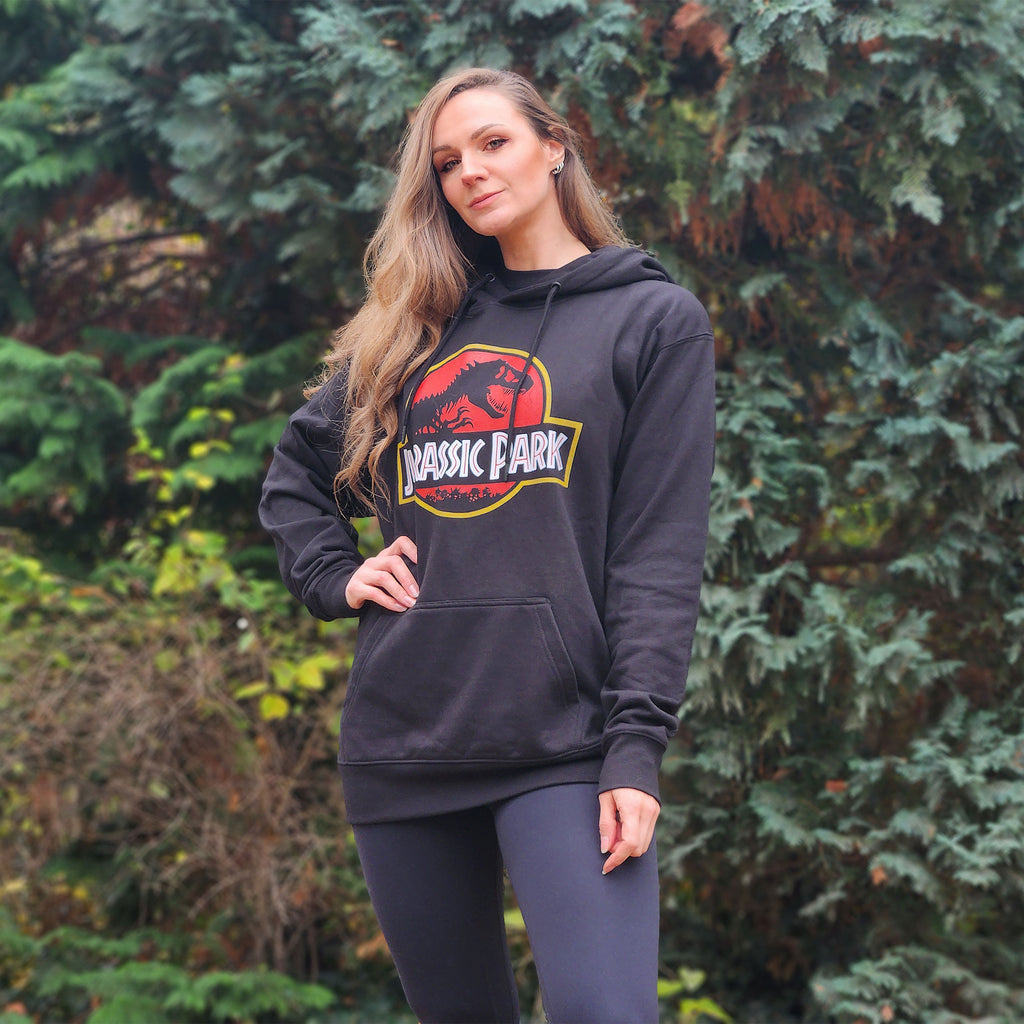 Produktbild Jurassic Park - Movie Logo Hoodie schwarz