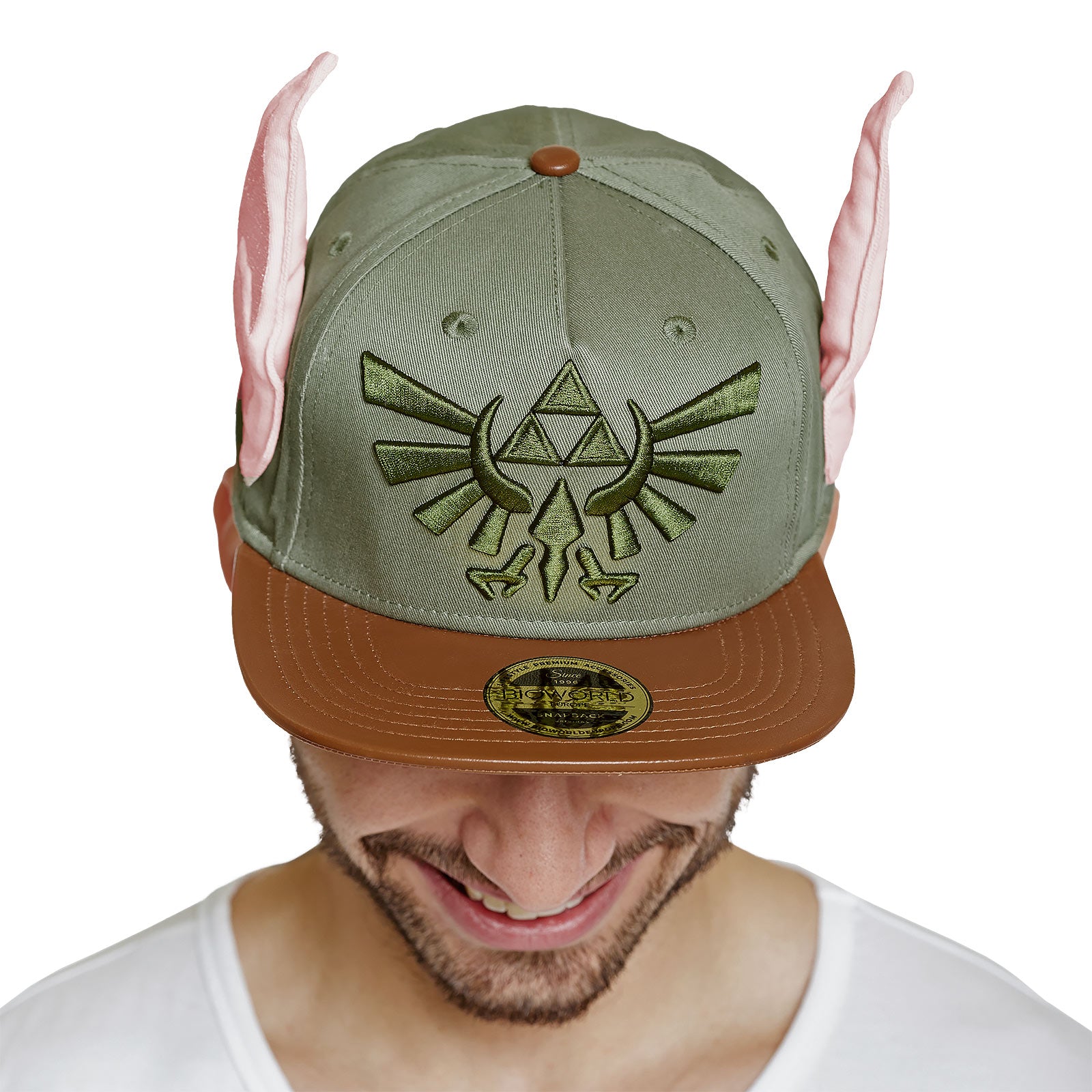 Produktbild Zelda - Hyrule Logo Snapback Cap mit Link Ohren