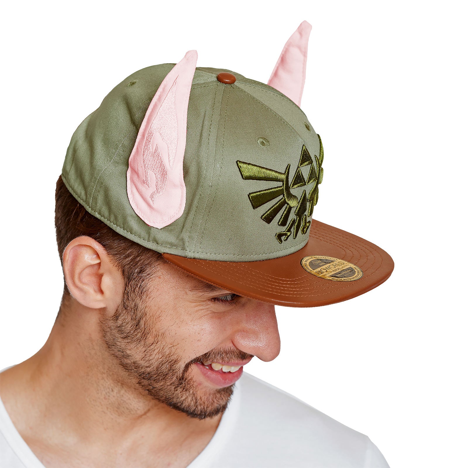 Produktbild Zelda - Hyrule Logo Snapback Cap mit Link Ohren