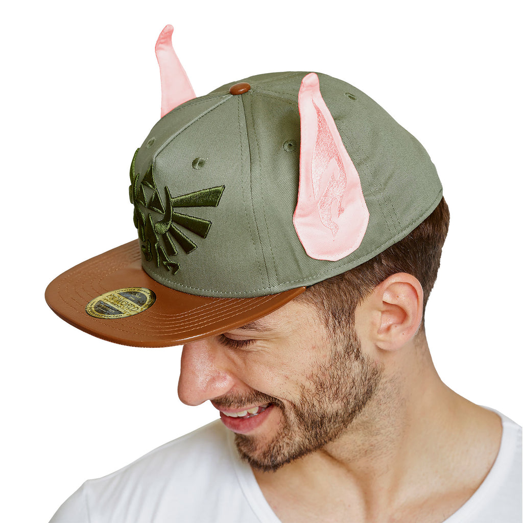 Produktbild Zelda - Hyrule Logo Snapback Cap mit Link Ohren