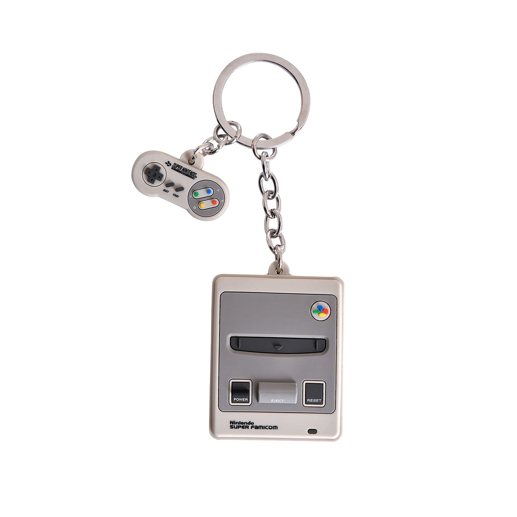 Produktbild Nintendo - SNES Konsole und Controller Schlüsselanhänger