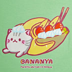 Produktbild Bananya Split T-Shirt Damen grün