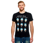 Produktbild Rick and Morty - Emotions of Rick T-Shirt schwarz