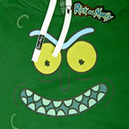 Produktbild Rick and Morty - Pickle Rick Face Hoodie grün