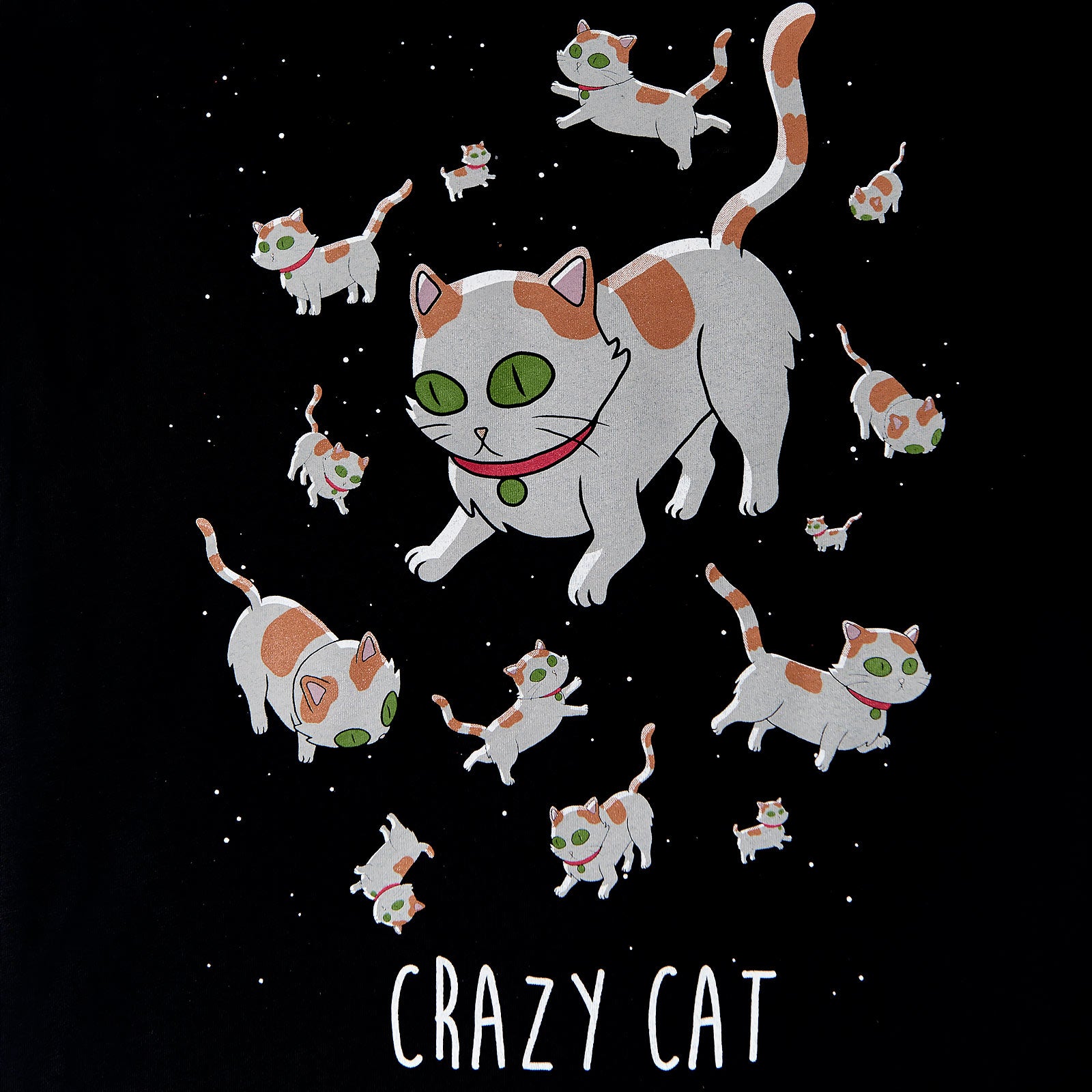 Produktbild Rick and Morty - Crazy Cat T-Shirt Damen schwarz