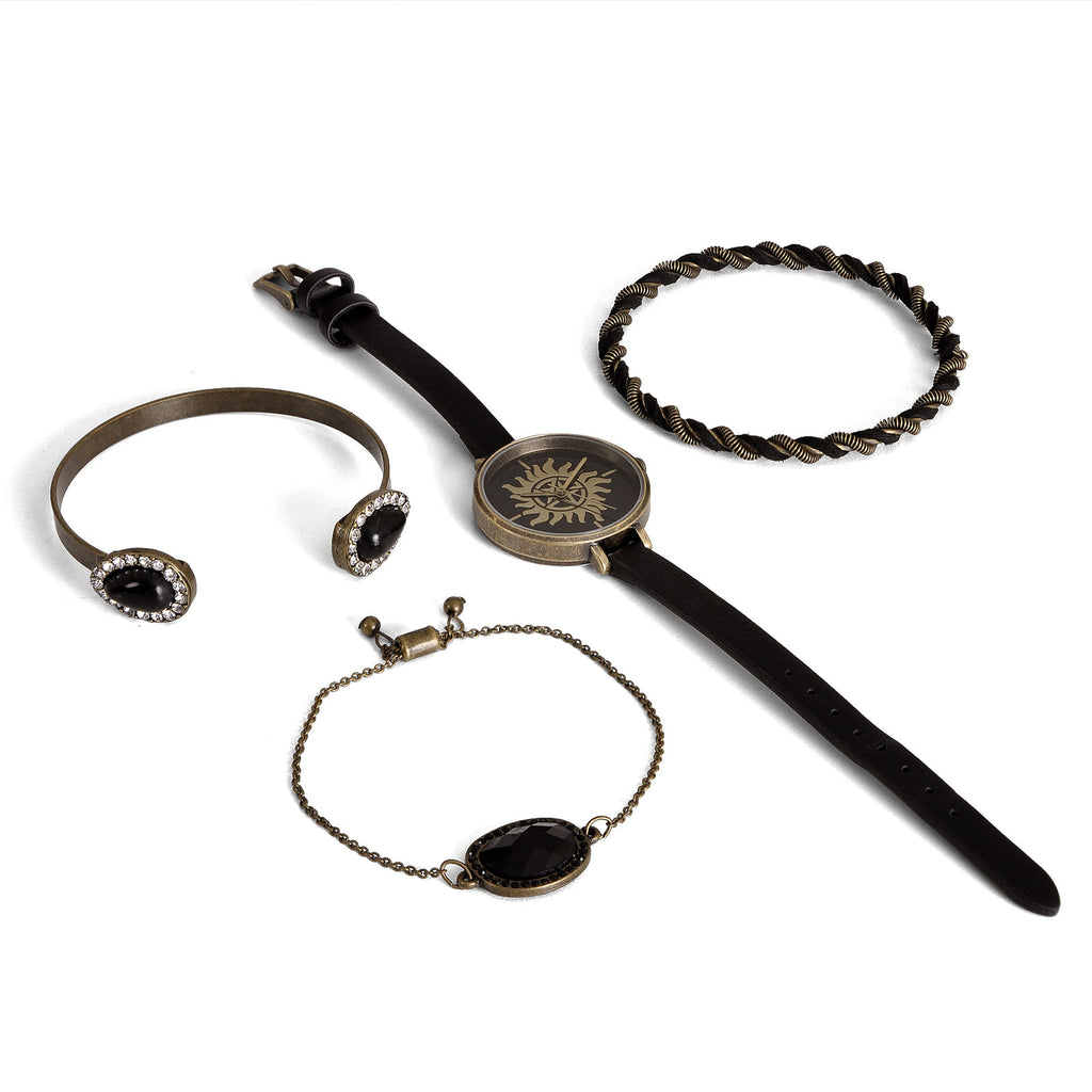 Produktbild Supernatural - Anti Possession Armbanduhr mit Schmuckset