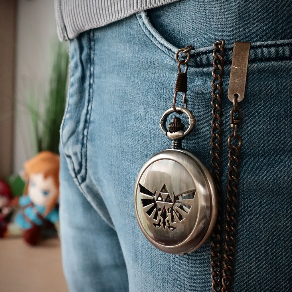 Produktbild Zelda - Hyrule Logo Taschenuhr