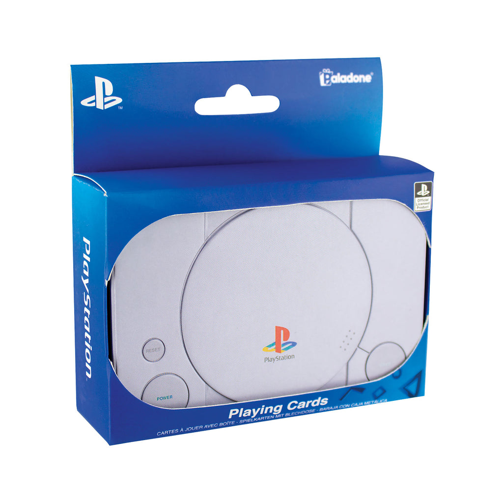 Produktbild PlayStation - Spielkarten in Metallbox