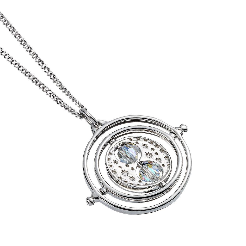 Produktbild Harry Potter - Zeitumkehrer Kette mit Kristallen silber