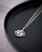 Produktbild Harry Potter - Zeitumkehrer Kette mit Kristallen silber
