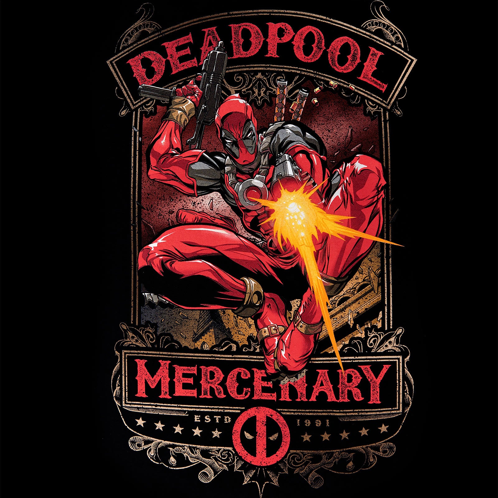 Produktbild Deadpool - Mercenary T-Shirt schwarz