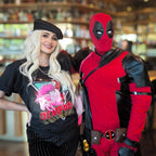 Produktbild Deadpool - Unicorn Ride T-Shirt schwarz