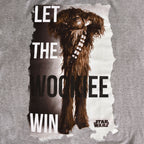 Produktbild Star Wars - Let the Wookiee Win T-Shirt grau