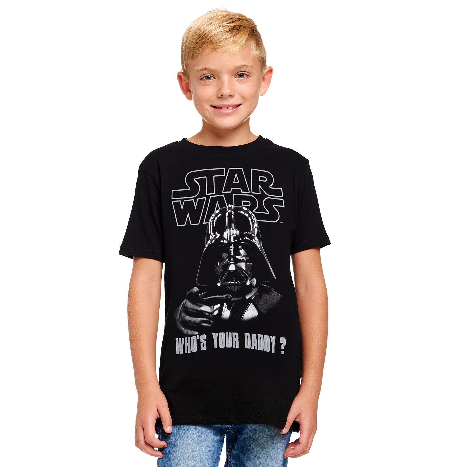 Produktbild Star Wars - Darth Vader Who's Your Daddy T-Shirt Kinder schwarz