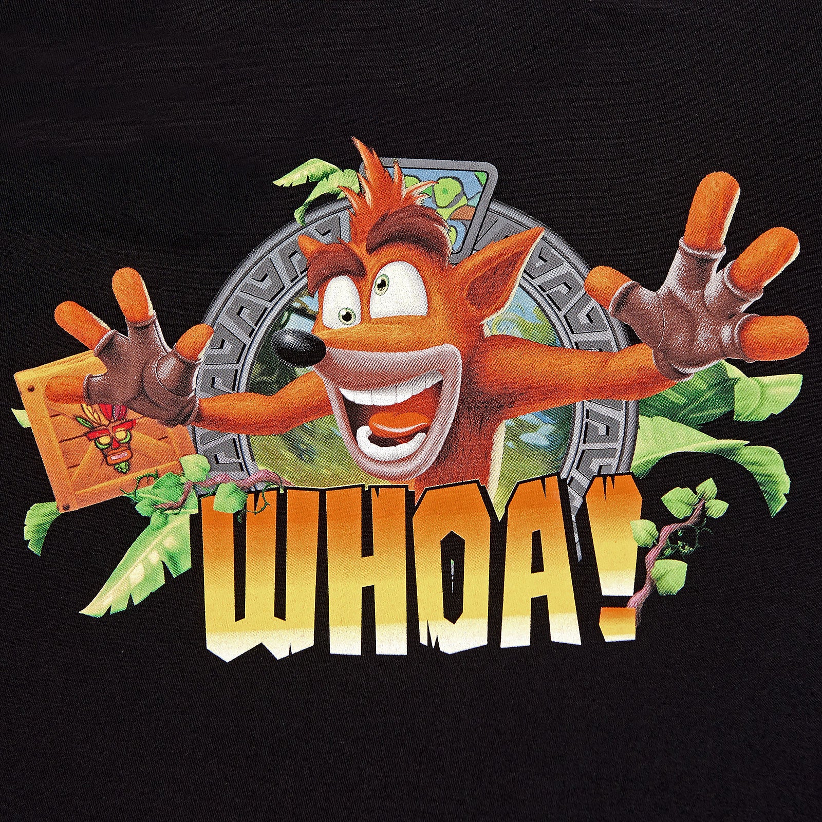 Produktbild Crash Bandicoot - Whoa T-Shirt schwarz