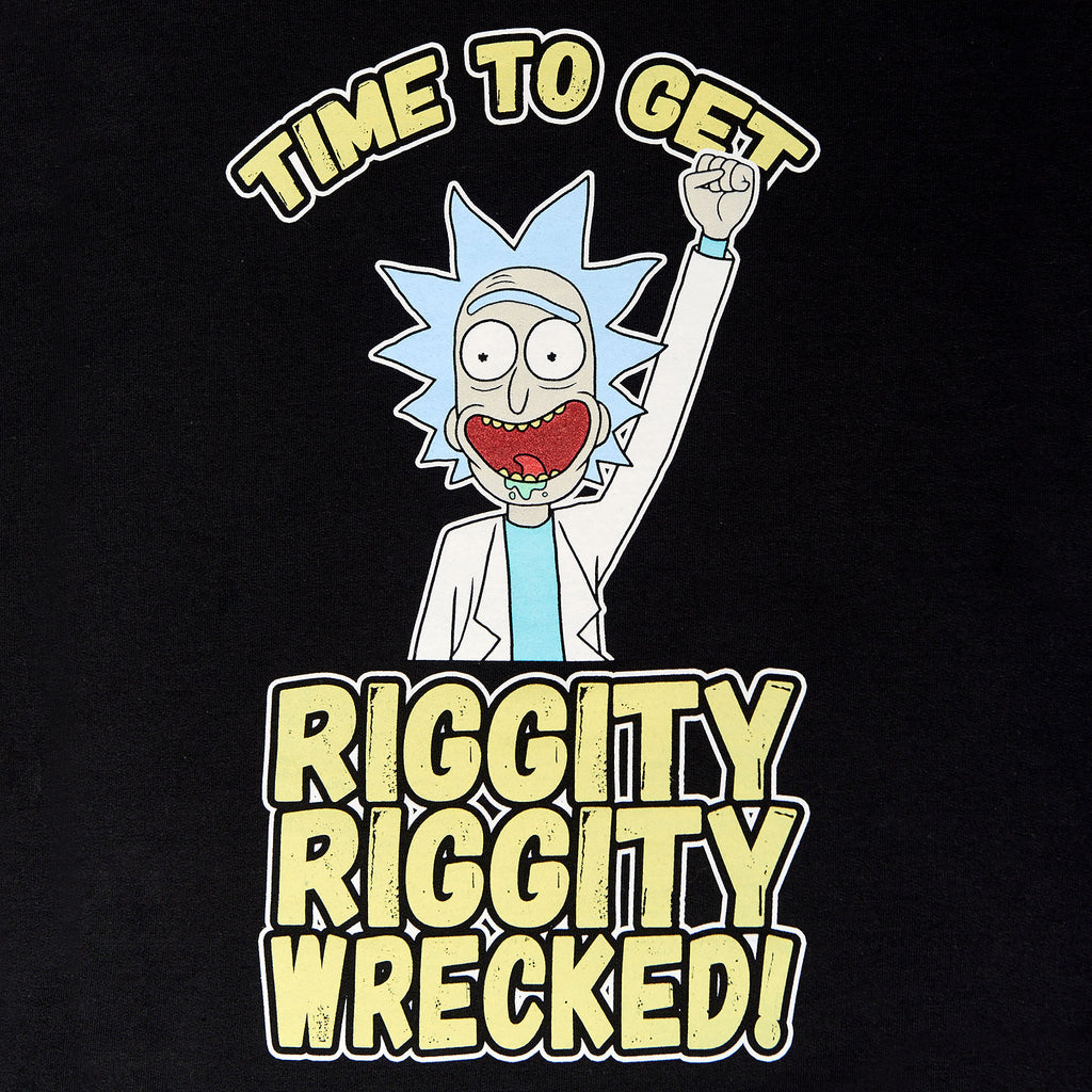 Produktbild Rick and Morty - Riggity Wrecked Sweater schwarz