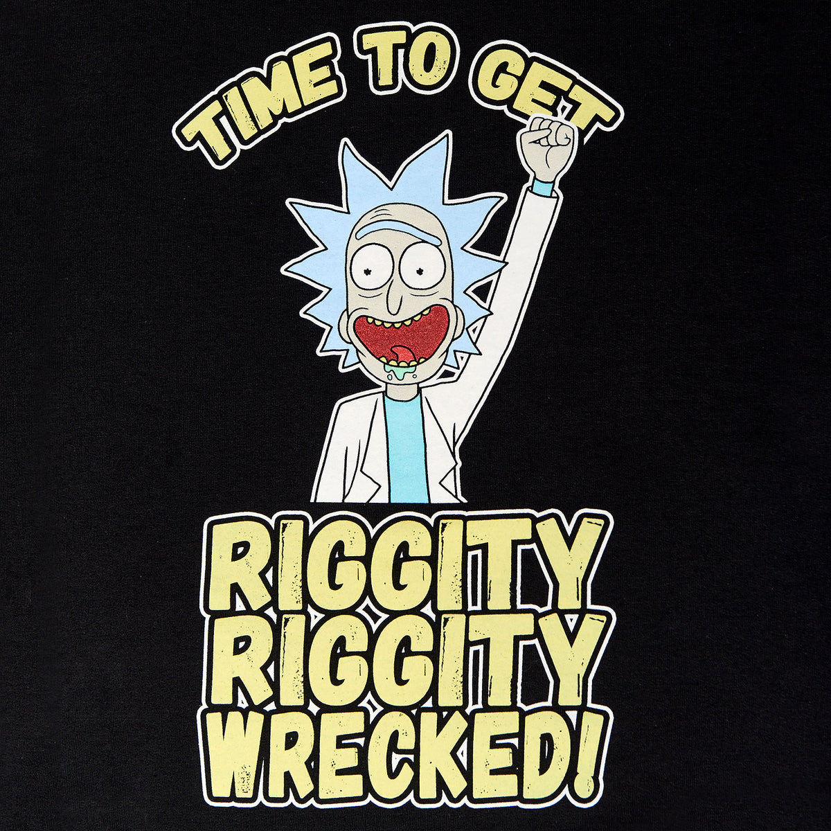 Produktbild Rick and Morty - Riggity Wrecked Sweater schwarz