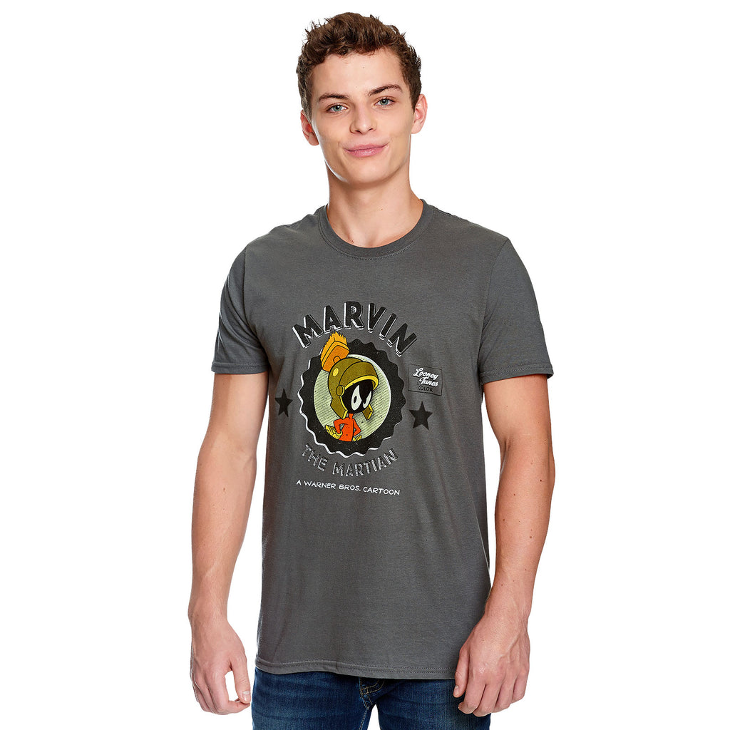 Produktbild Looney Tunes - Marvin der Marsmensch T-Shirt grau