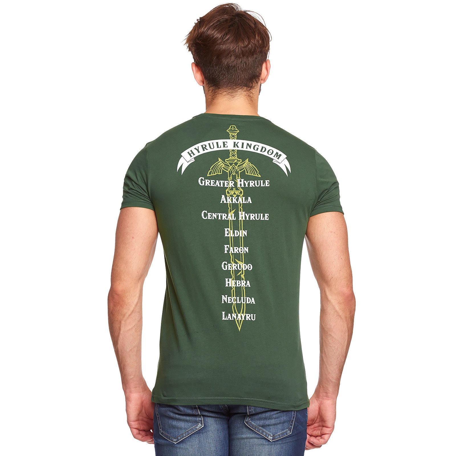 Produktbild Zelda - Hyrule Kingdom Tour T-Shirt grün