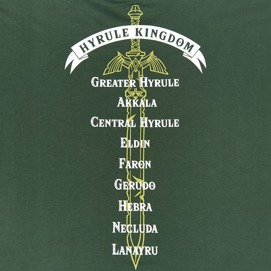 Produktbild Zelda - Hyrule Kingdom Tour T-Shirt grün