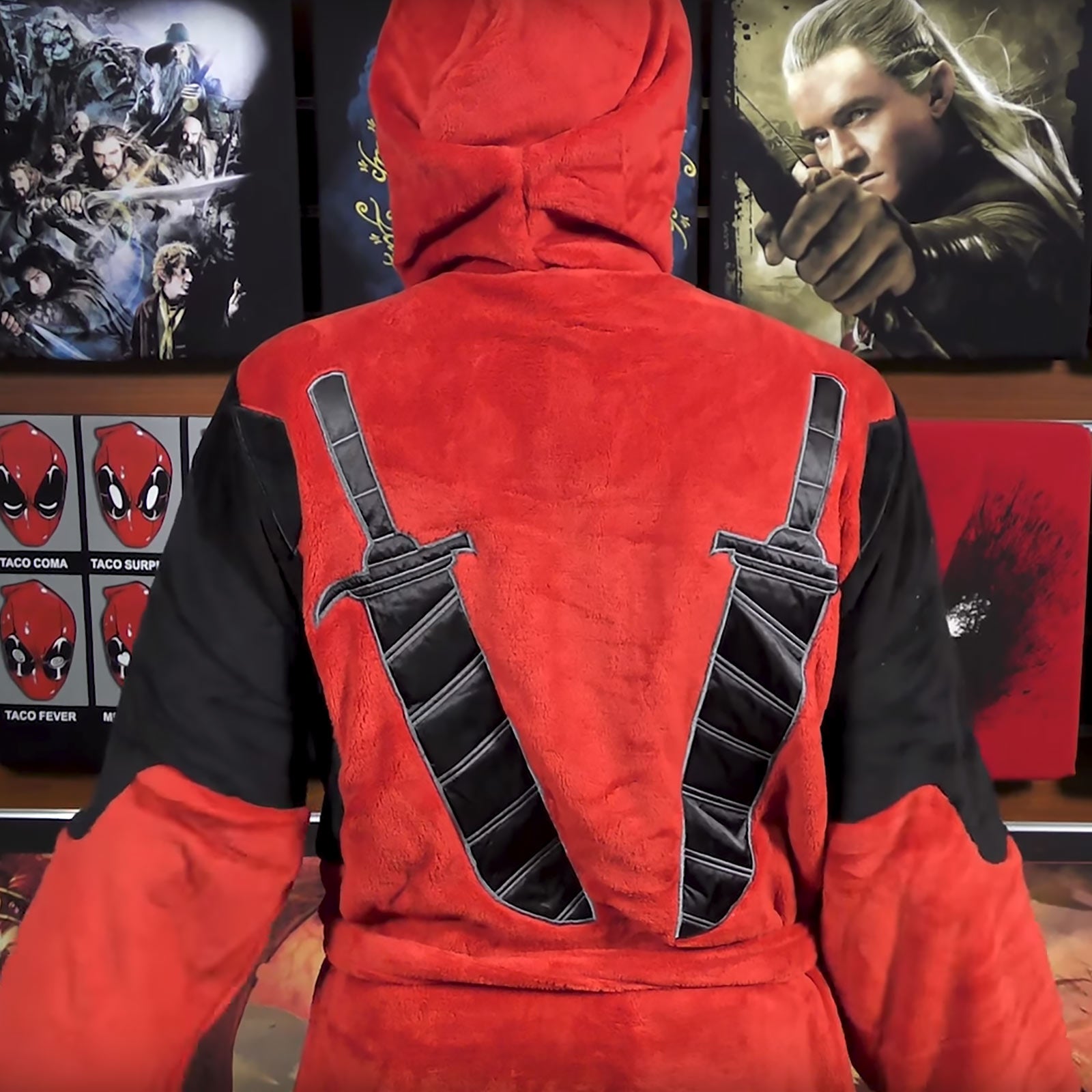 Produktbild Deadpool - Logo Bademantel
