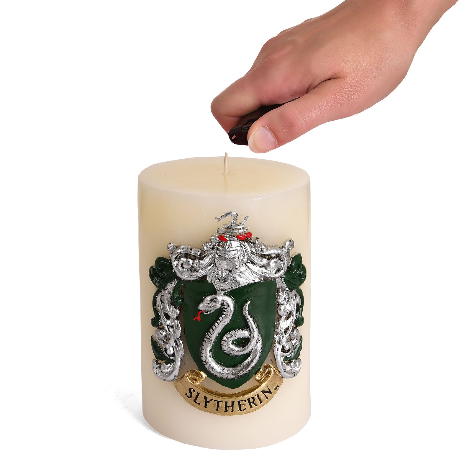 Produktbild Harry Potter - Slytherin Wappen XL Kerze