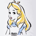 Produktbild Alice im Wunderland - Portrait T-Shirt Damen weiß