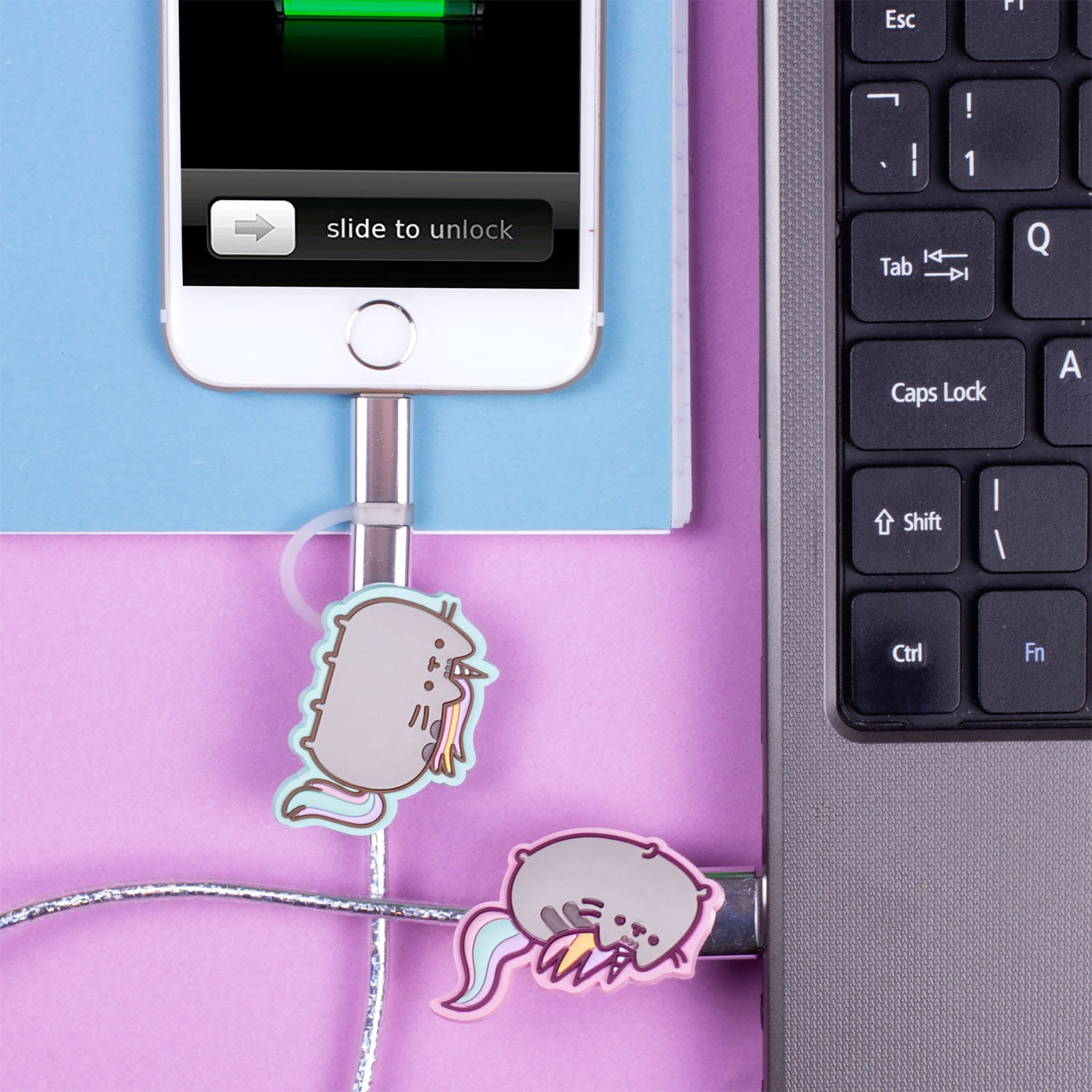 Produktbild Pusheen - Unicorn USB-Ladekabel