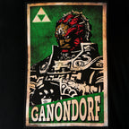 Produktbild Zelda - Ganondorf Propaganda Poster T-Shirt schwarz