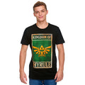 Produktbild Zelda - Kingdom of Hyrule Propaganda Poster T-Shirt schwarz