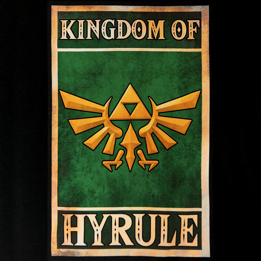 Produktbild Zelda - Kingdom of Hyrule Propaganda Poster T-Shirt schwarz