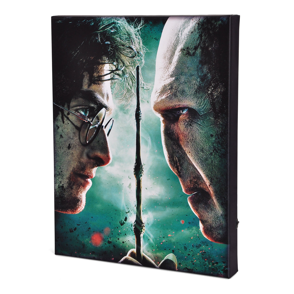 Produktbild Harry Potter - Harry vs. Voldemort Wandbild mit Licht