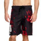 Produktbild Walking Dead - Blood Hands Badeshorts schwarz