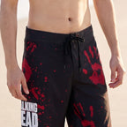 Produktbild Walking Dead - Blood Hands Badeshorts schwarz