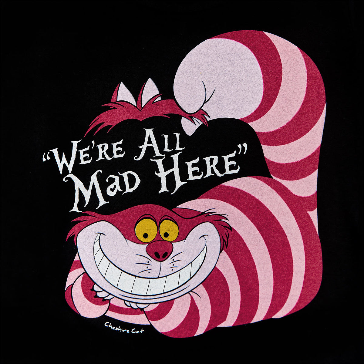 Produktbild Alice im Wunderland - Grinsekatze T-Shirt Damen schwarz