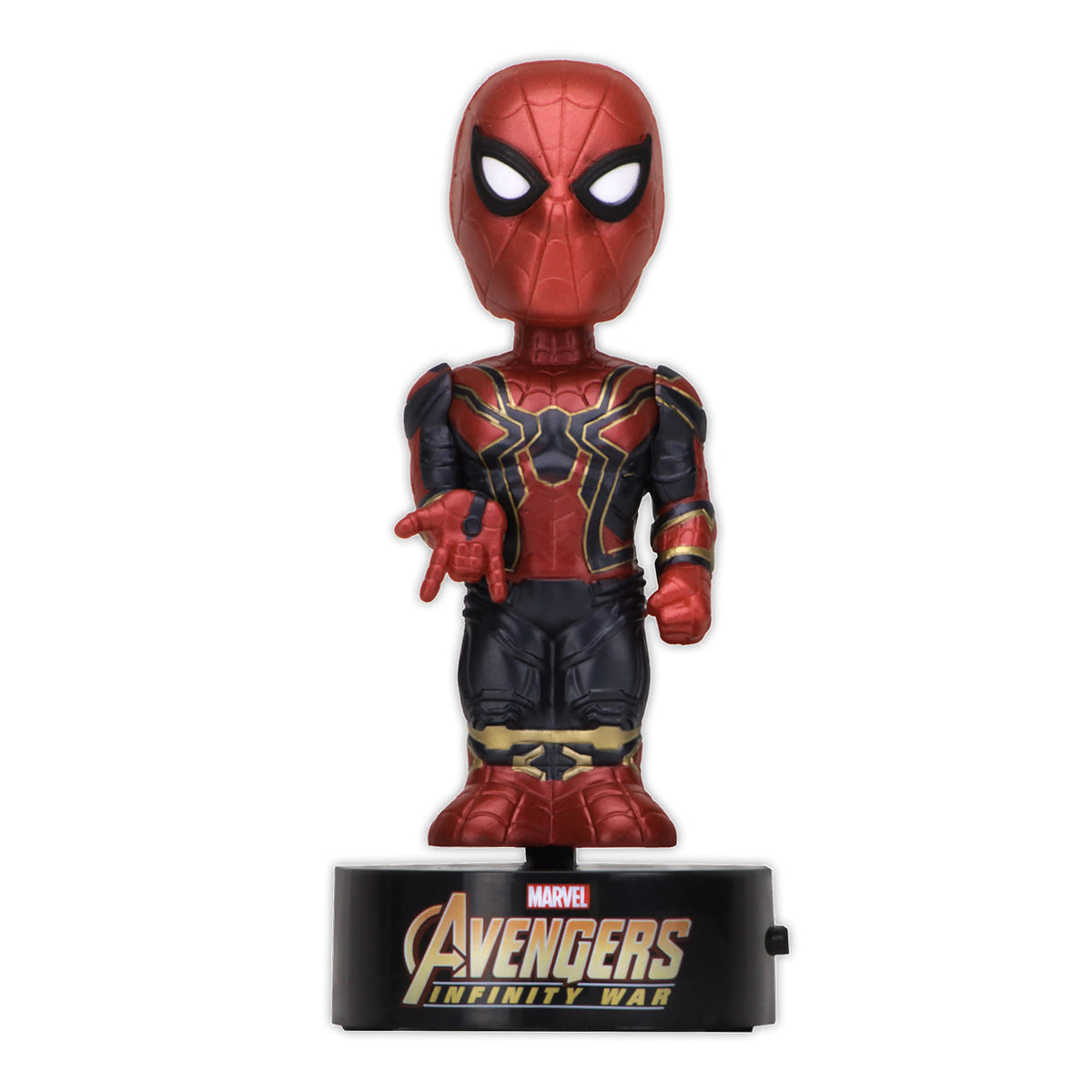 Produktbild Avengers - Iron Spider Body Knockers Solar Wackelfigur