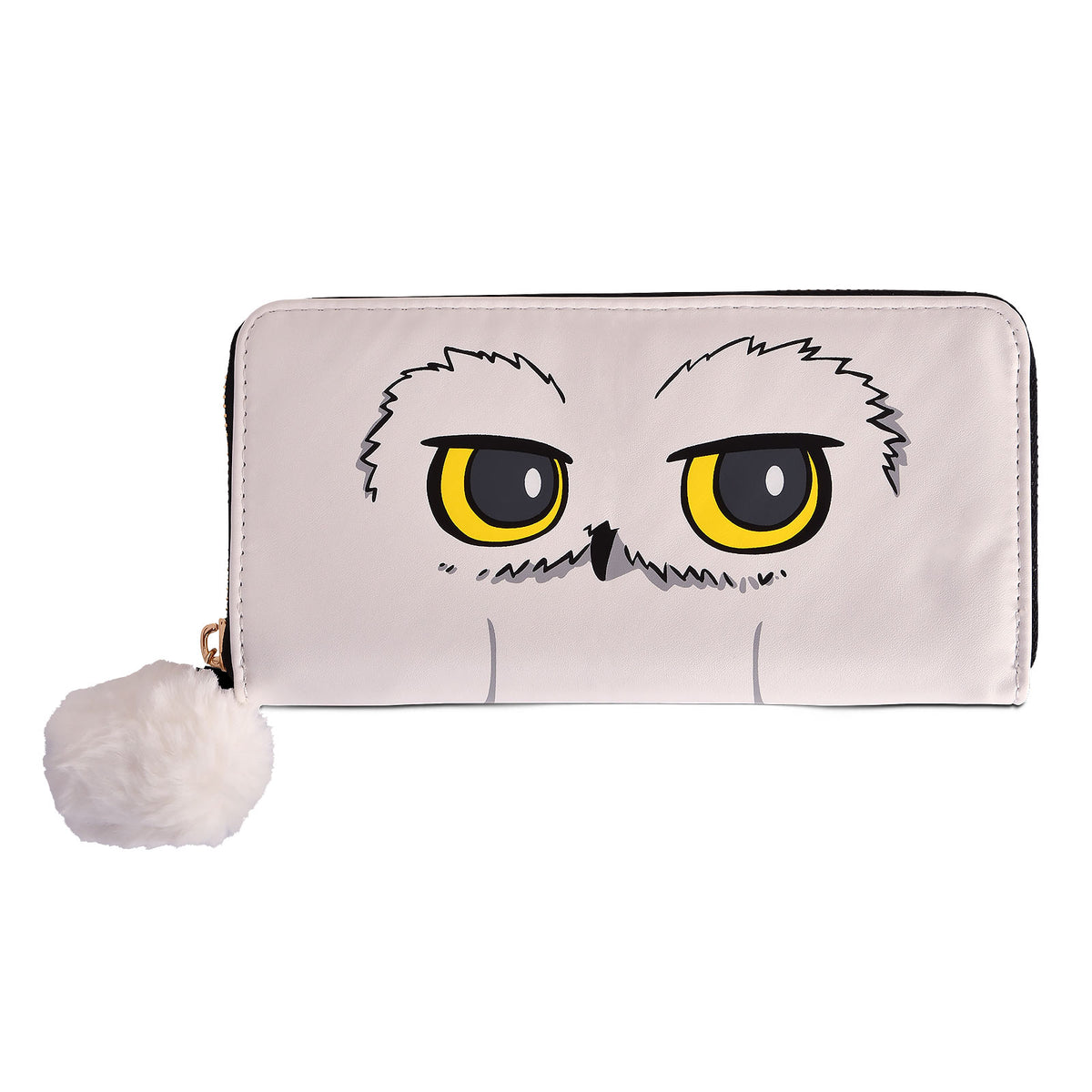 Produktbild Harry Potter - Hedwig Geldbörse mit Pom Pom Anhänger weiß