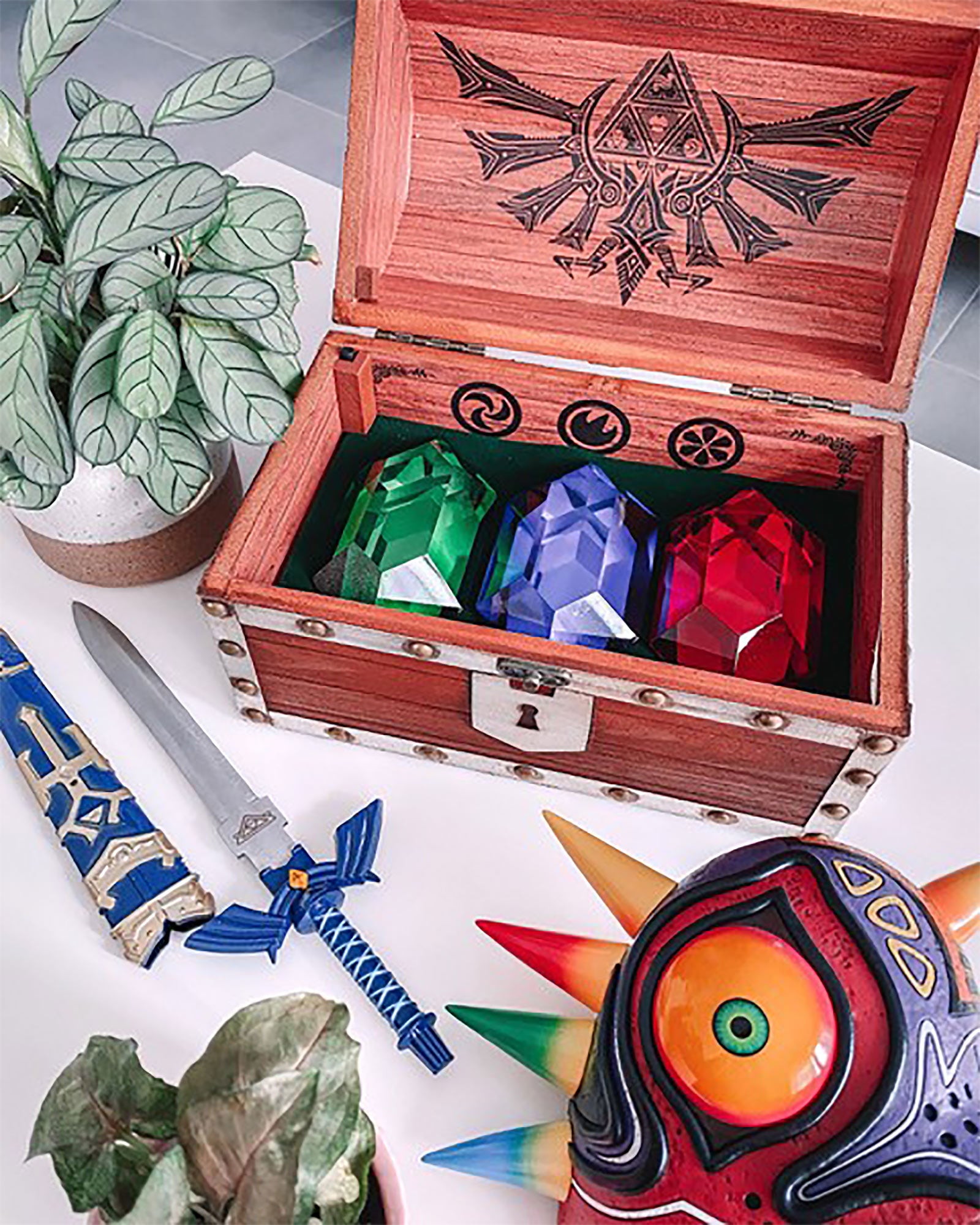 Produktbild Zelda - Rubin Schatztruhe mit Game Sound