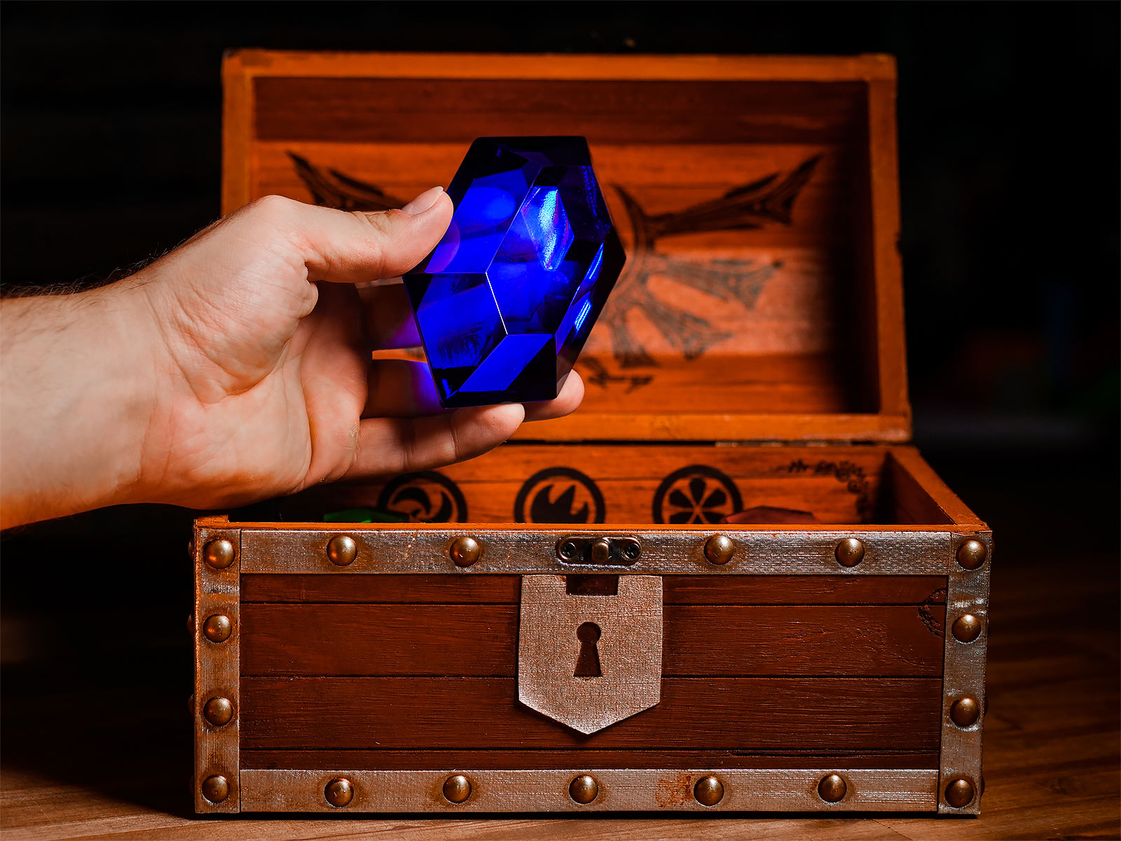 Produktbild Zelda - Rubin Schatztruhe mit Game Sound