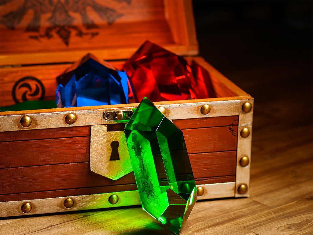 Produktbild Zelda - Rubin Schatztruhe mit Game Sound